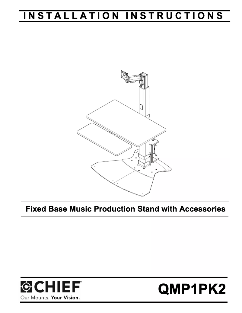 Image de la première page du manuel de l'appareil QMP1PK2H