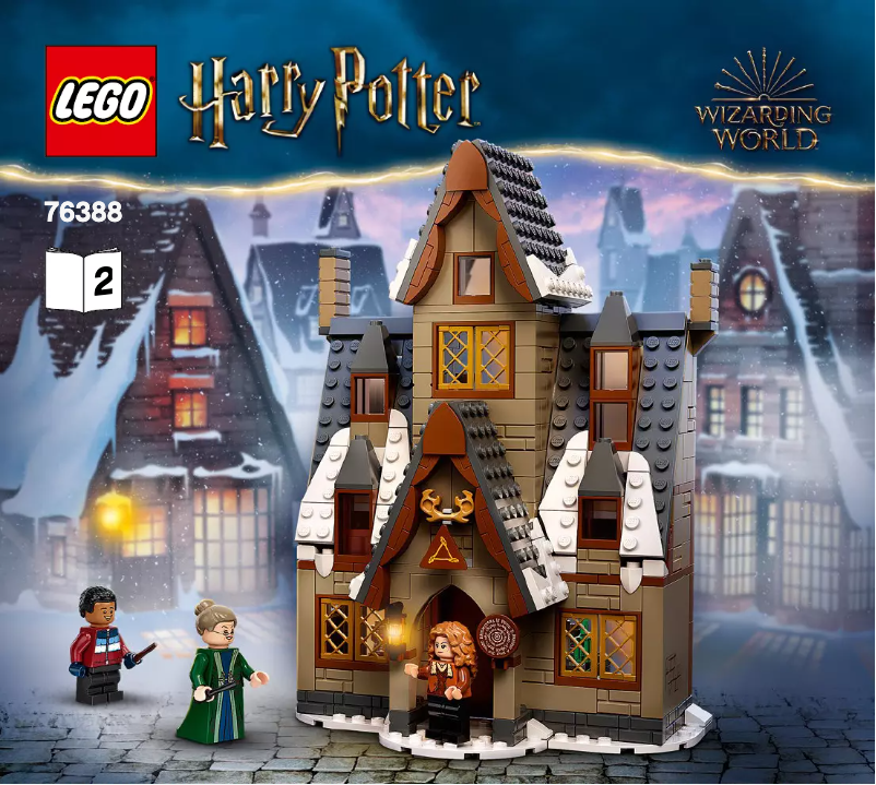 Page 1 de la notice Manuel utilisateur Lego Harry Potter 76388