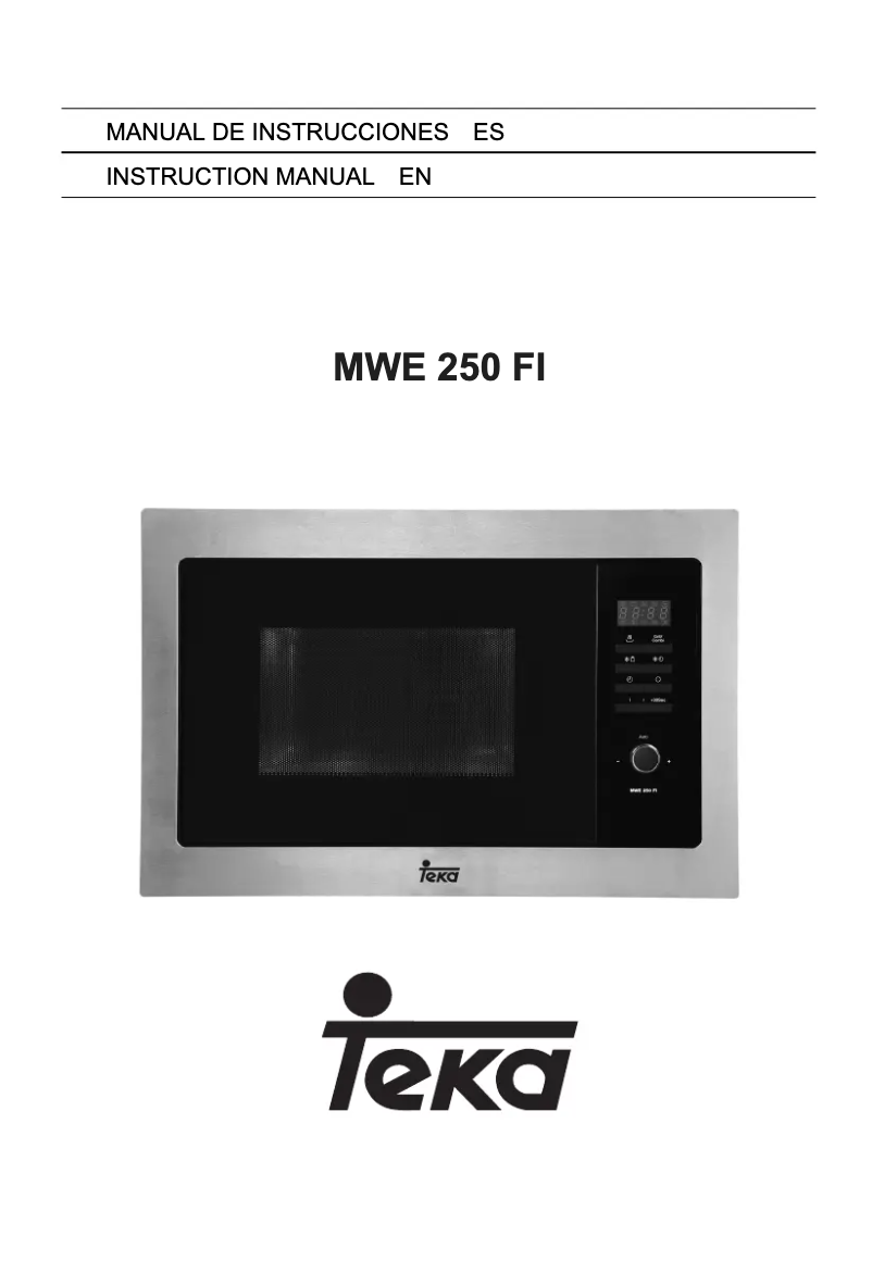 Image de la première page du manuel de l'appareil MWE 250 FI