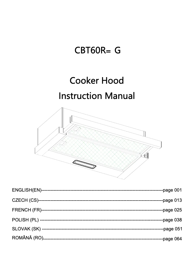 Page n°1 - Manuel utilisateur Candy CBT60RWG-07