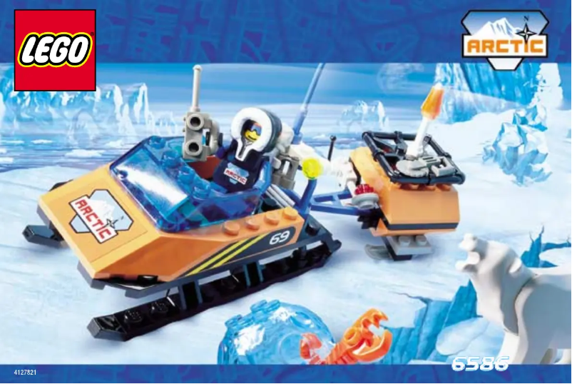 Page 1 de la notice Manuel utilisateur Lego Arctic 6586