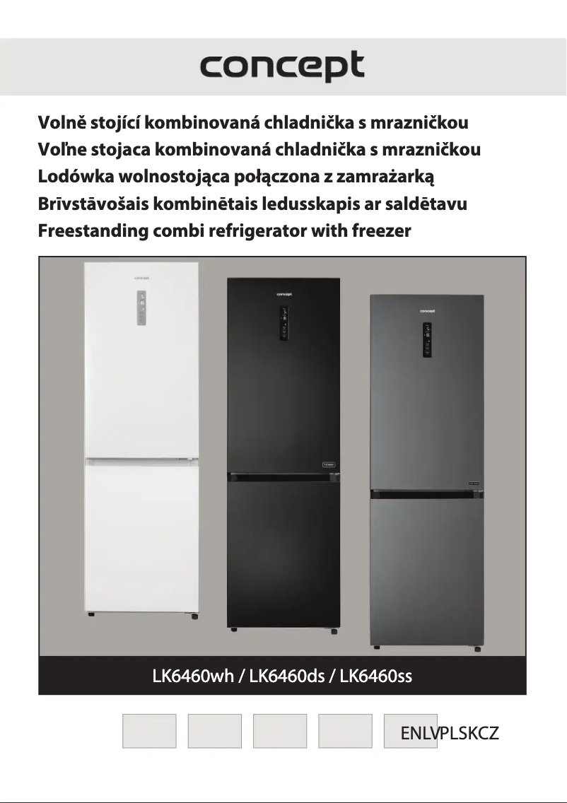 Page 1 de la notice Manuel utilisateur Concept LK6460DS