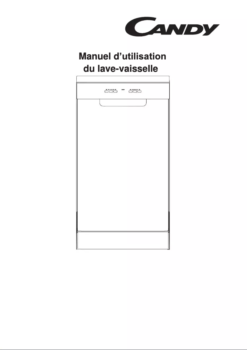 Page 1 de la notice Manuel utilisateur Candy CDPH 2L1049S