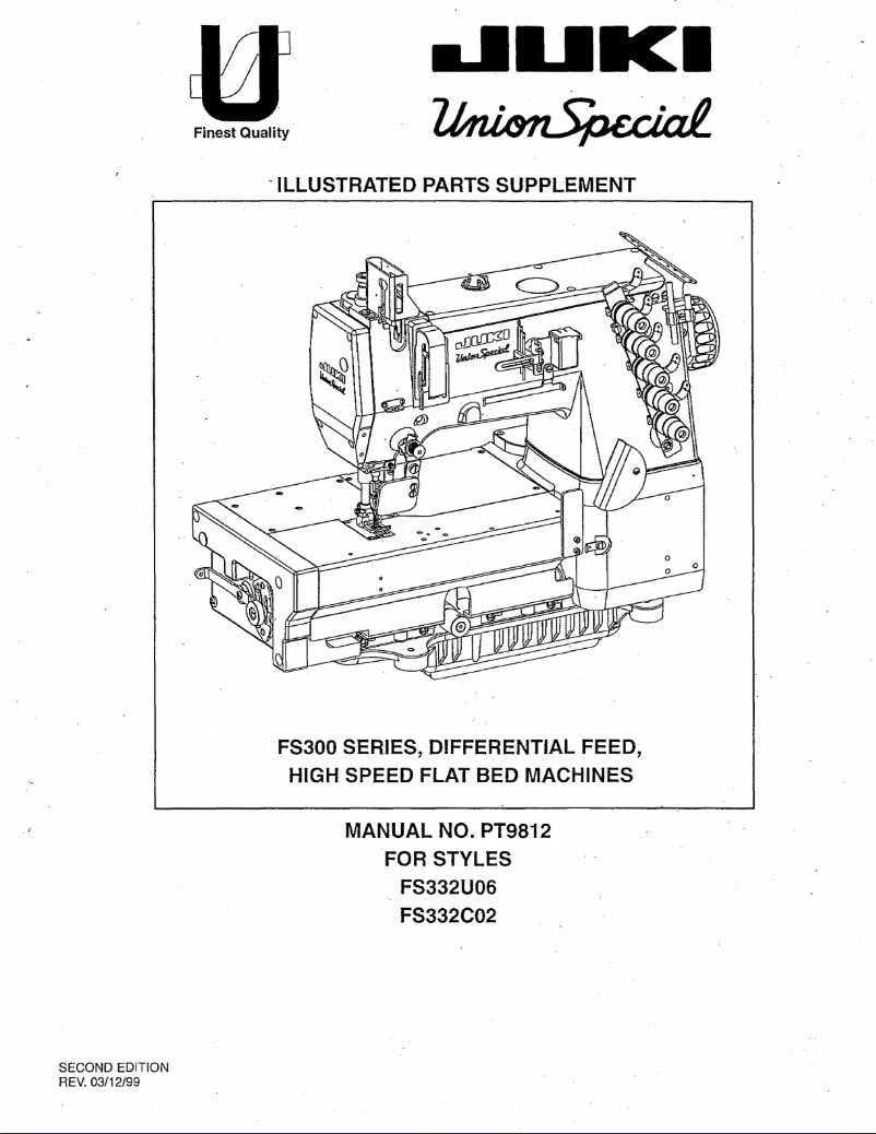 Image de la première page du manuel de l'appareil FS332C02
