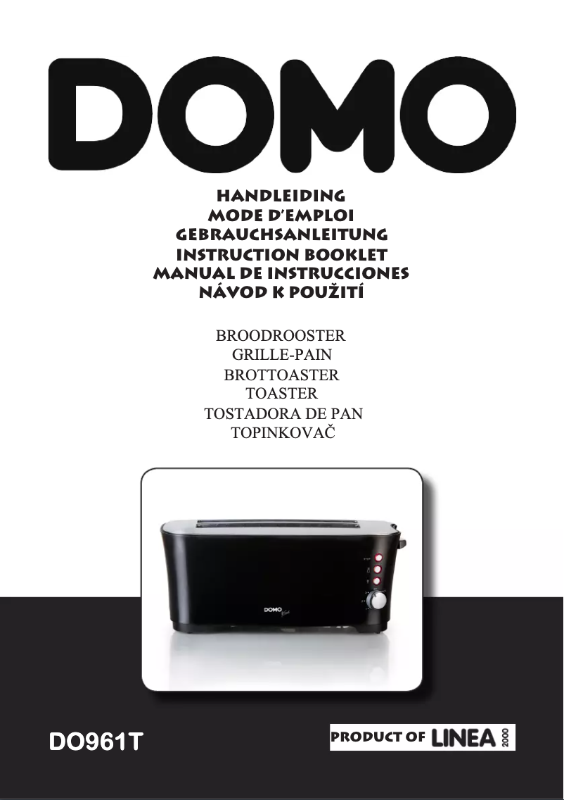 Page n°1 - Manuel utilisateur Domo B-Smart DO961T