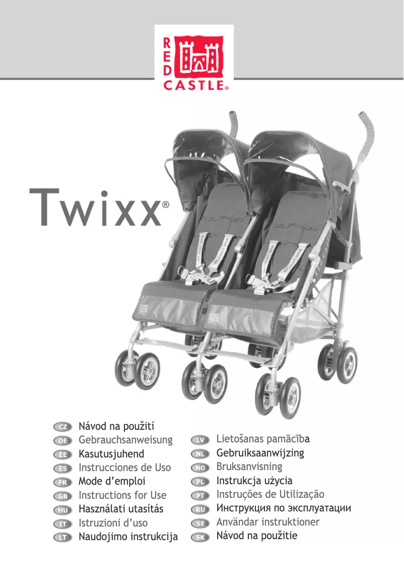 Page 1 of the manual User Manual Red Castle Twixx