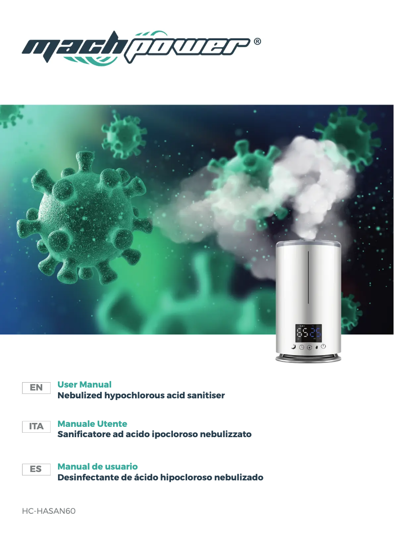Image de la première page du manuel de l'appareil HC-HASAN60