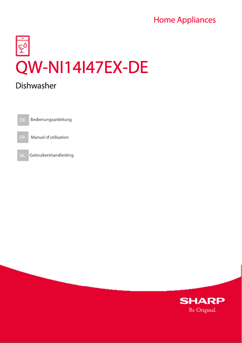 Page n°1 - Manuel utilisateur Sharp QW-NI14I47EX-DE