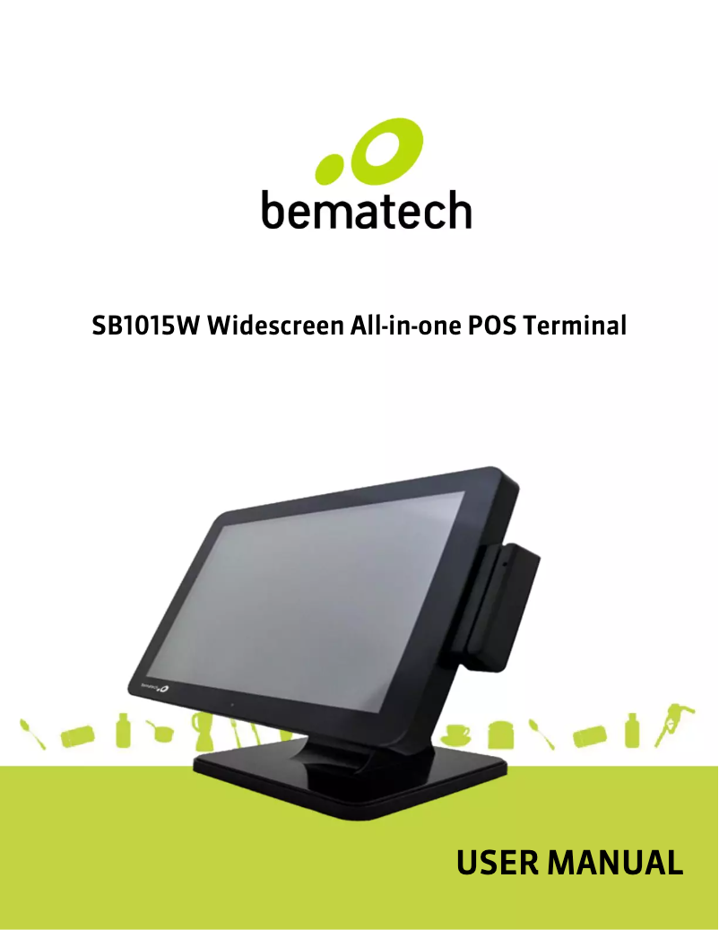 Page 1 de la notice Manuel utilisateur Bematech SB1015W