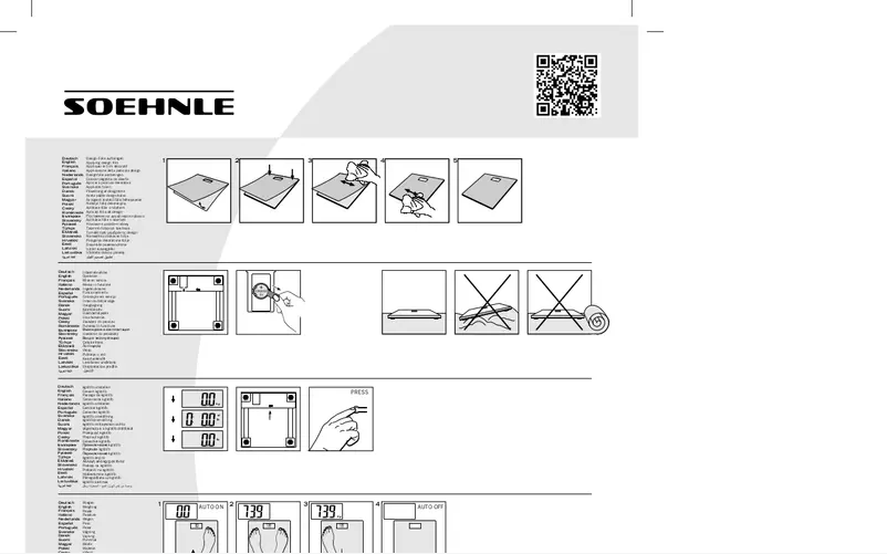 Page n°1 - Manuel utilisateur Soehnle Mix & Match Water