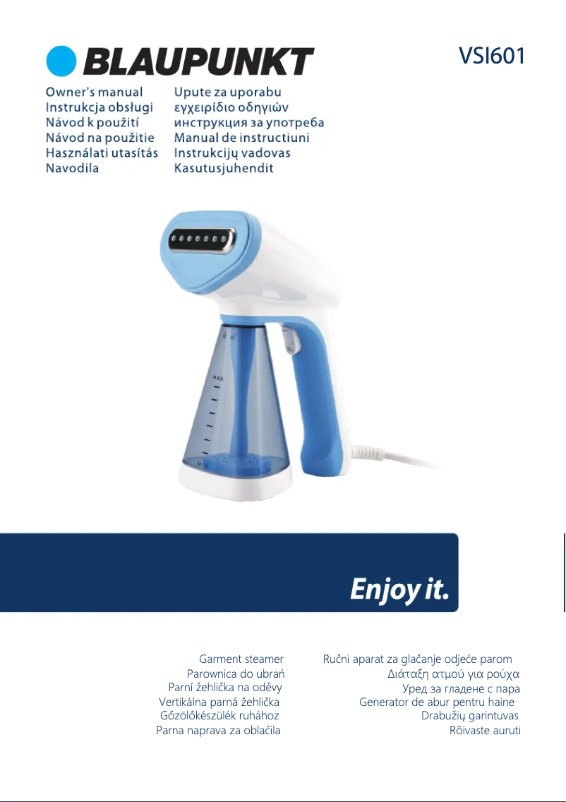 Page 1 de la notice Manuel utilisateur Blaupunkt VSI601