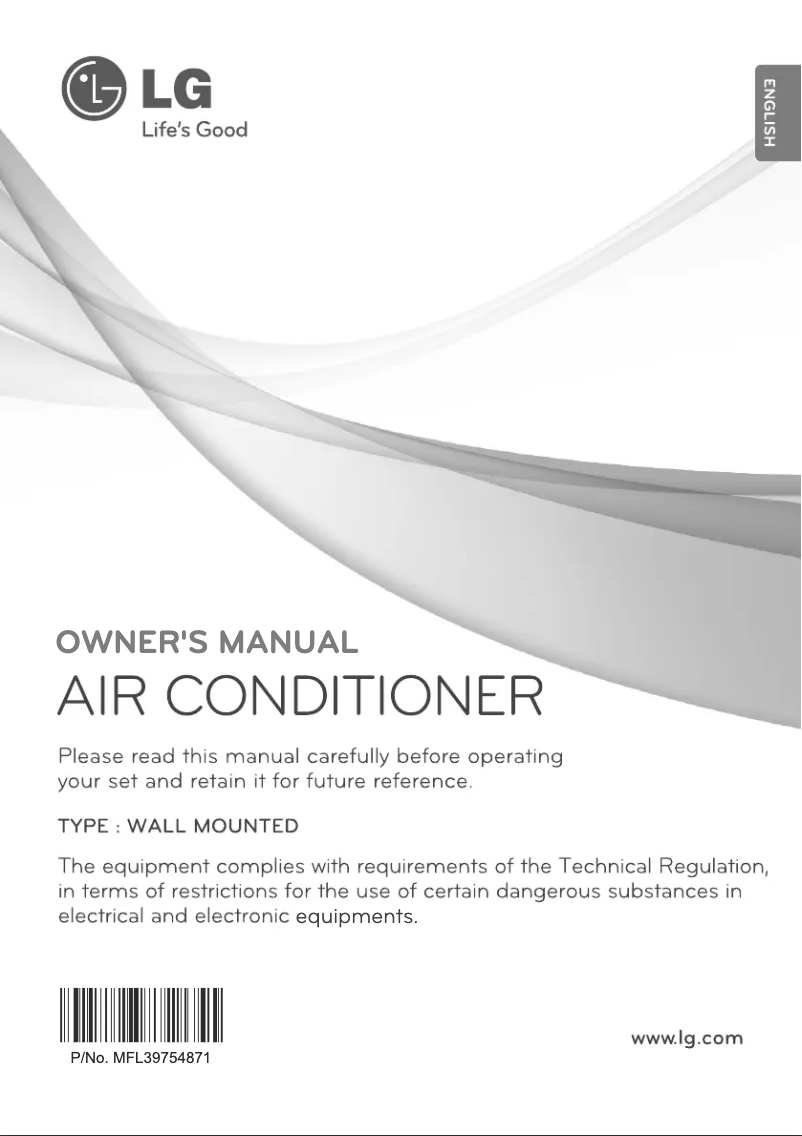 Página 1 del manual Manual de usuario LG LSNS1262QC6