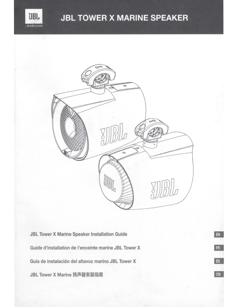 Image de la première page du manuel de l'appareil Tower X