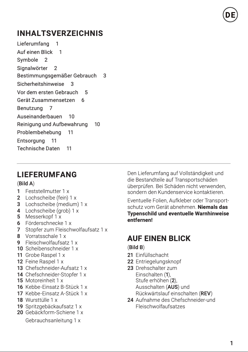 Page 1 de la notice Manuel utilisateur N8WERK 09600