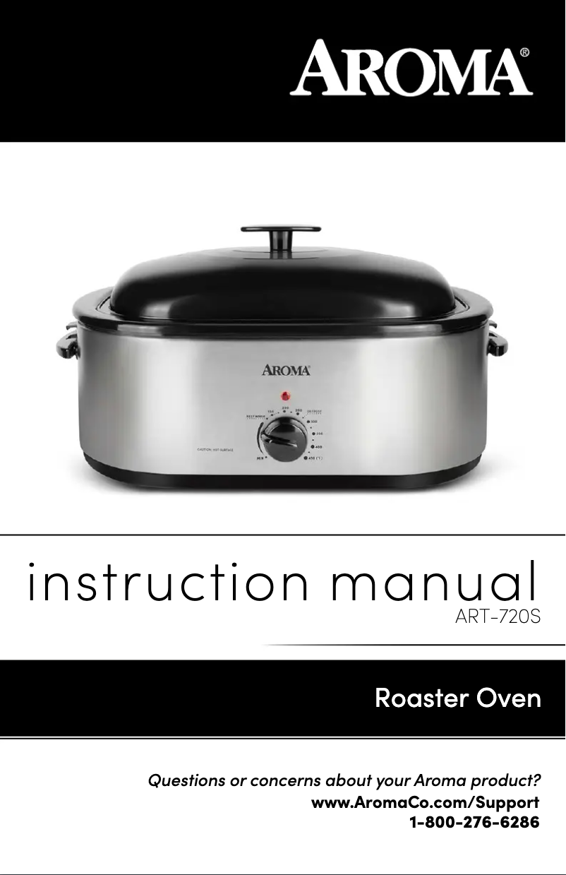 Page 1 de la notice Manuel utilisateur Aroma ART-720S