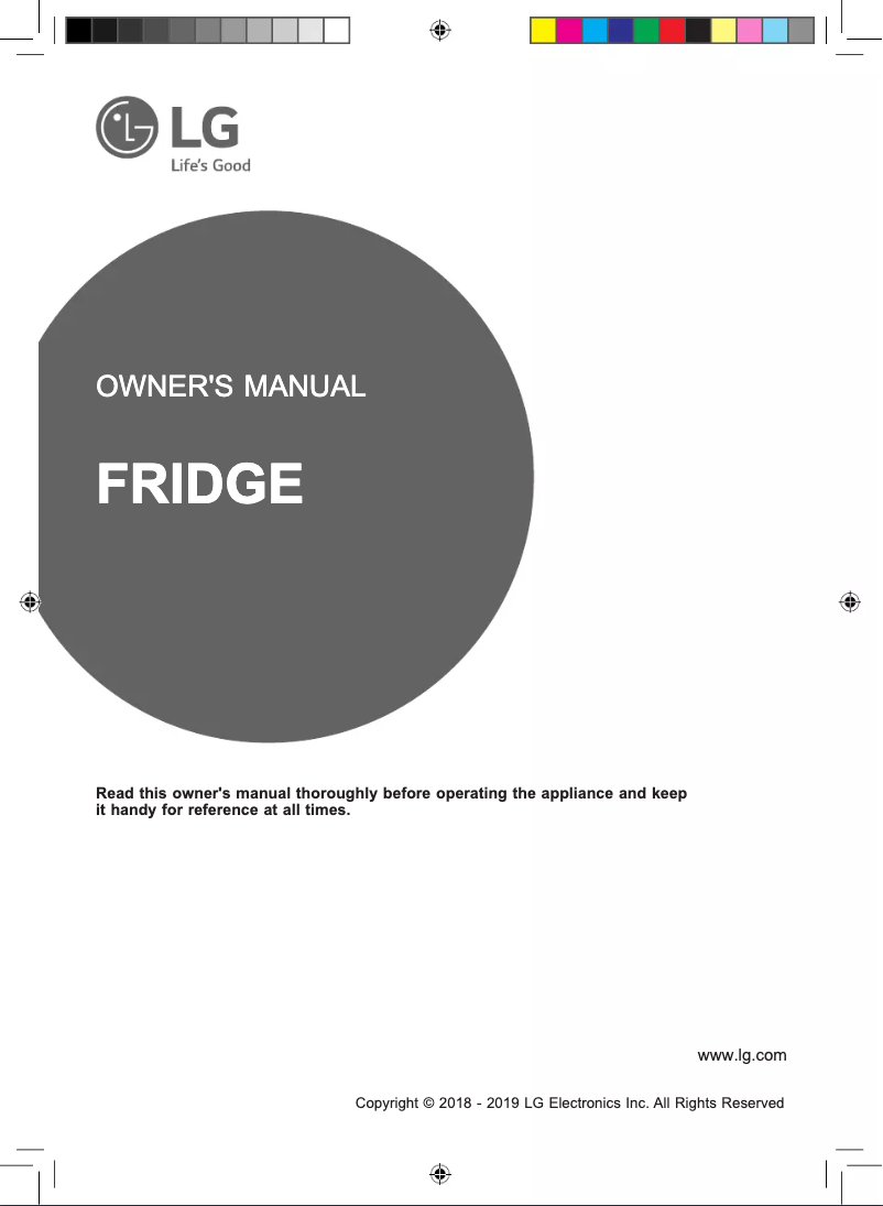 Page 1 de la notice Manuel utilisateur LG LL42SGP