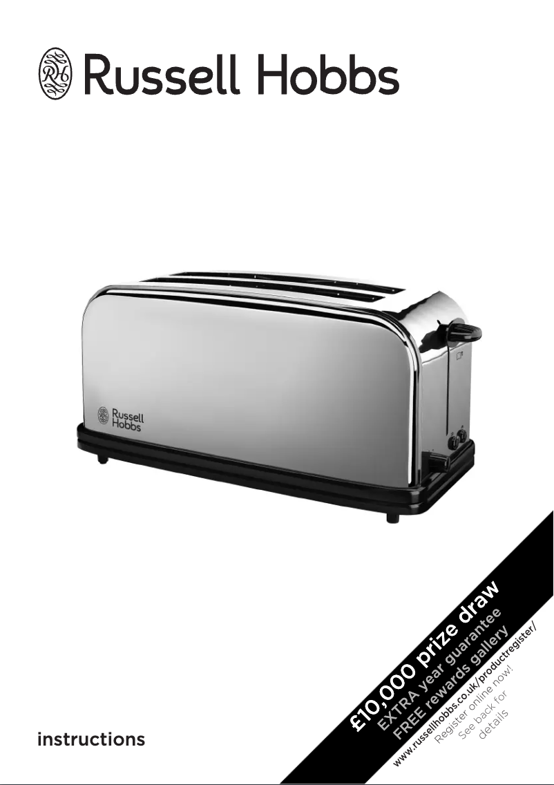 Page 1 de la notice Manuel utilisateur Russell Hobbs Chester 23520
