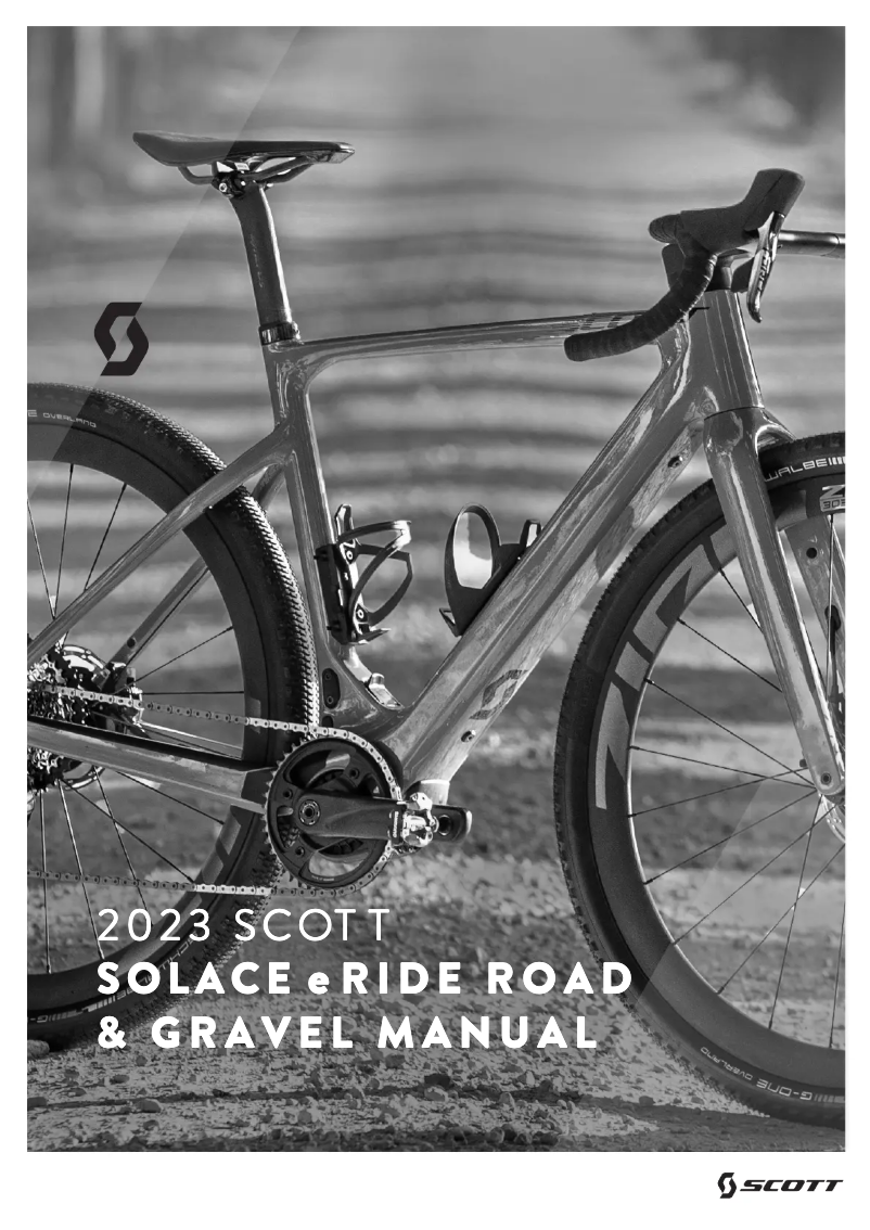 Image de la première page du manuel de l'appareil Contessa Solace eRIDE 15