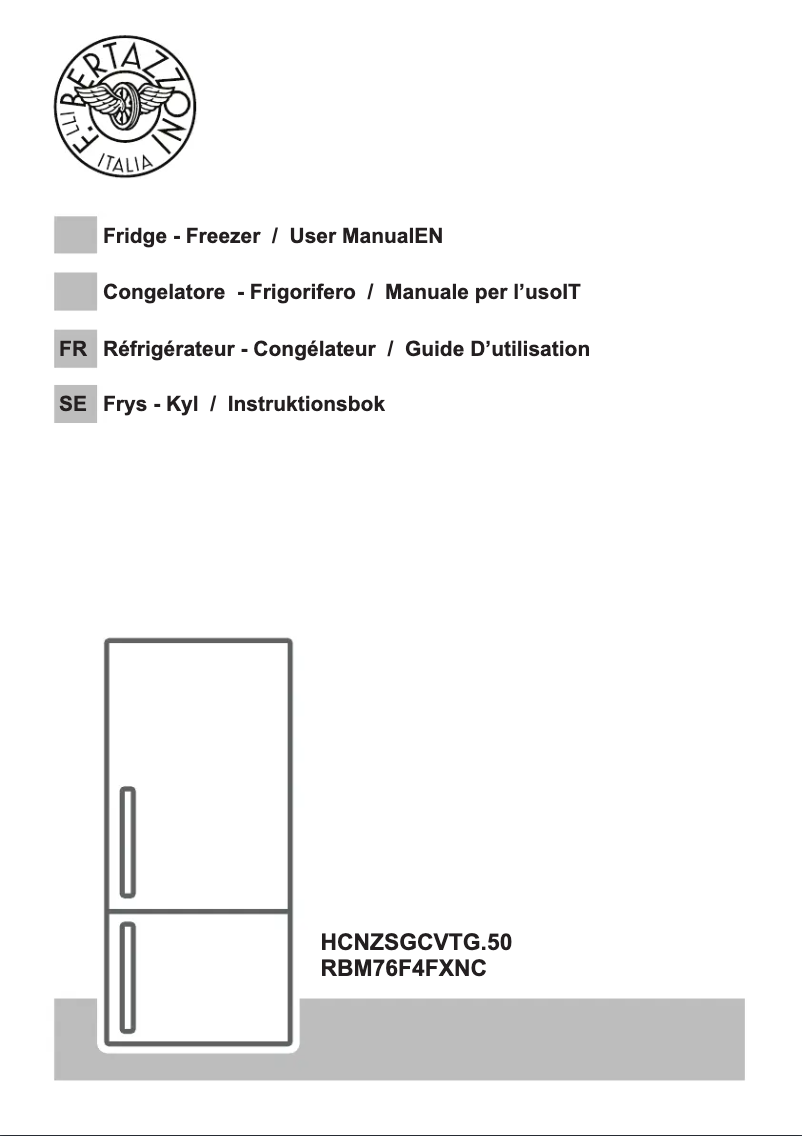 Image de la première page du manuel de l'appareil RBM76F4FXNC
