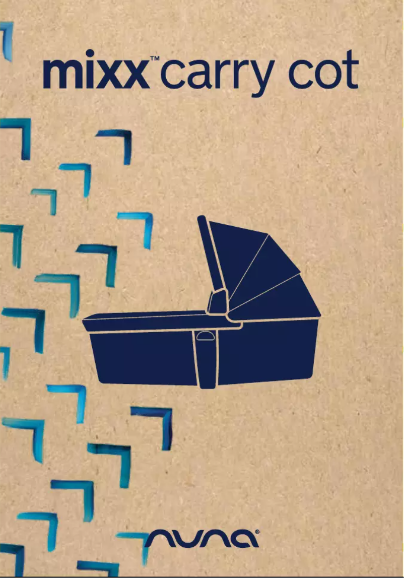 Imagen de la primera página del manual del dispositivo Mixx carry cot