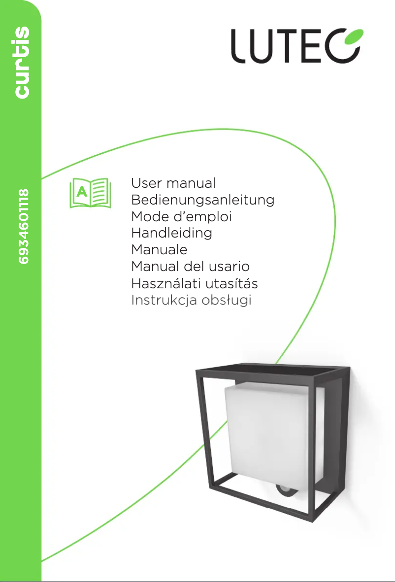 Image de la première page du manuel de l'appareil Curtis