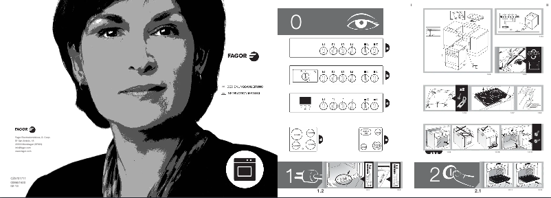 Page 1 de la notice Manuel utilisateur Fagor 6H-53AX