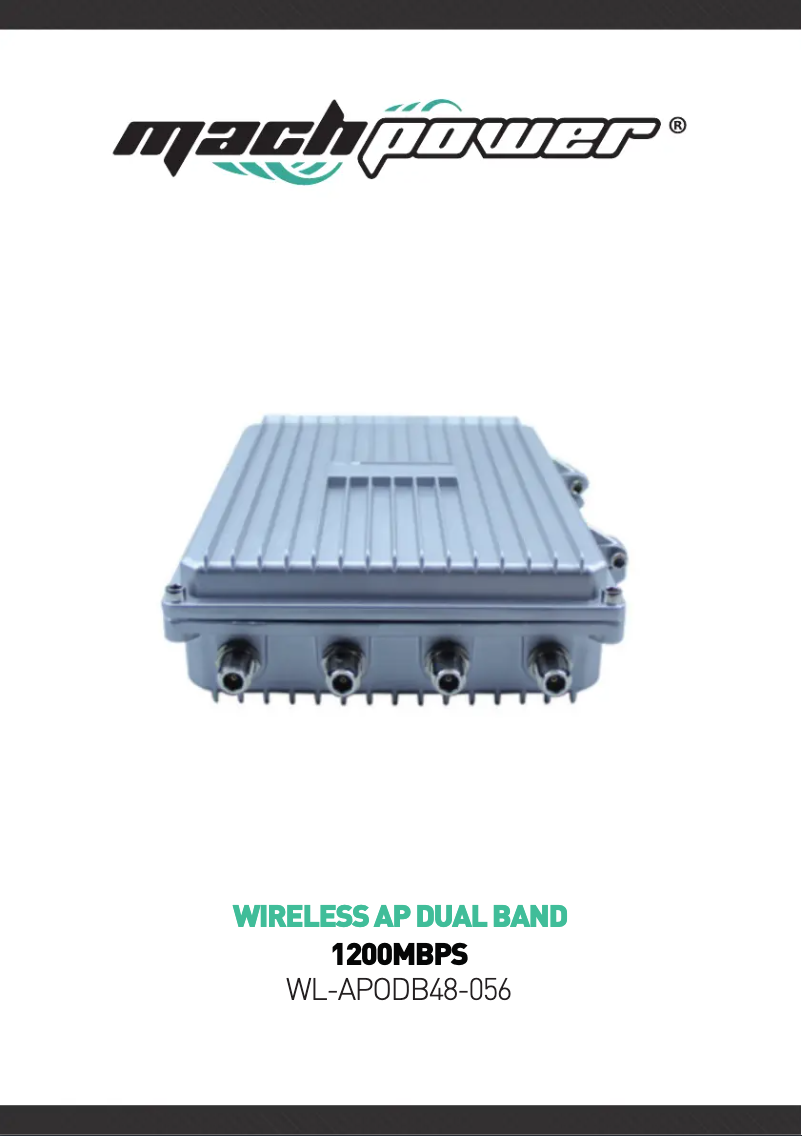 Image de la première page du manuel de l'appareil WL-APODB48-056