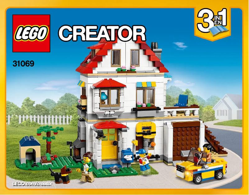 Image de la première page du manuel de l'appareil Creator 31069