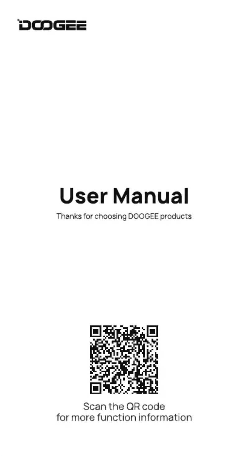 Page n°1 - Manuel utilisateur Doogee V Max