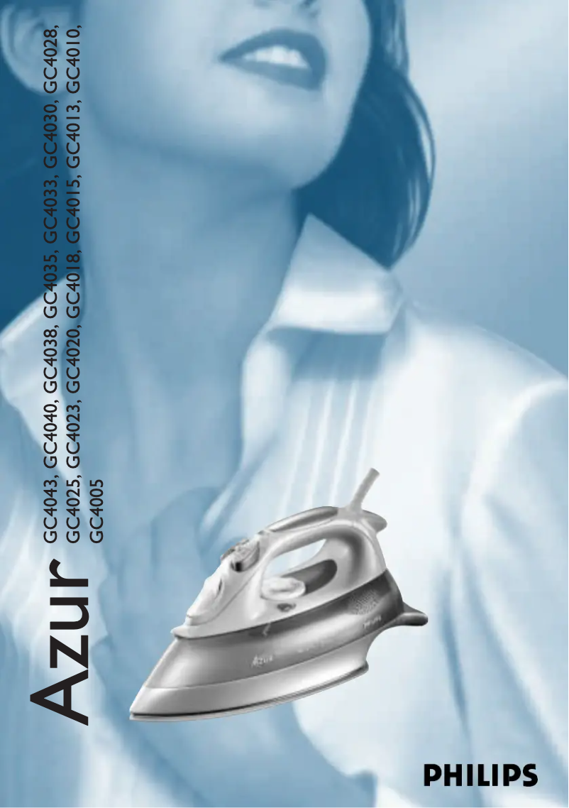 Image de la première page du manuel de l'appareil Azur GC4028