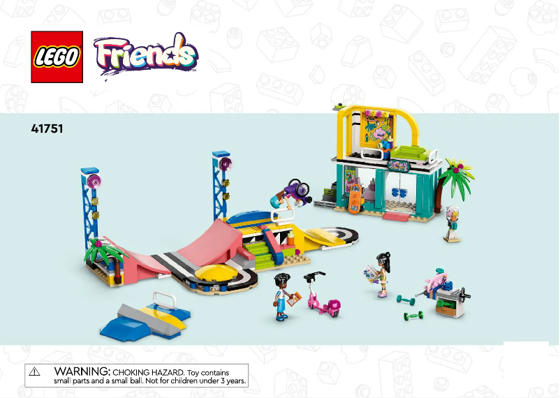 Page n°1 - Manuel utilisateur Lego Friends 41751