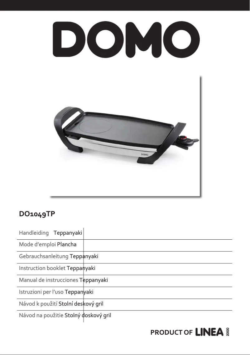 Page n°1 - Manuel utilisateur Domo DO1049TP