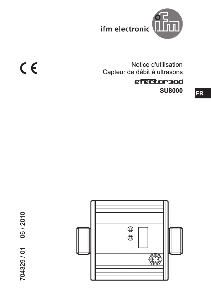 Imagen de la primera página del manual del dispositivo SU8010