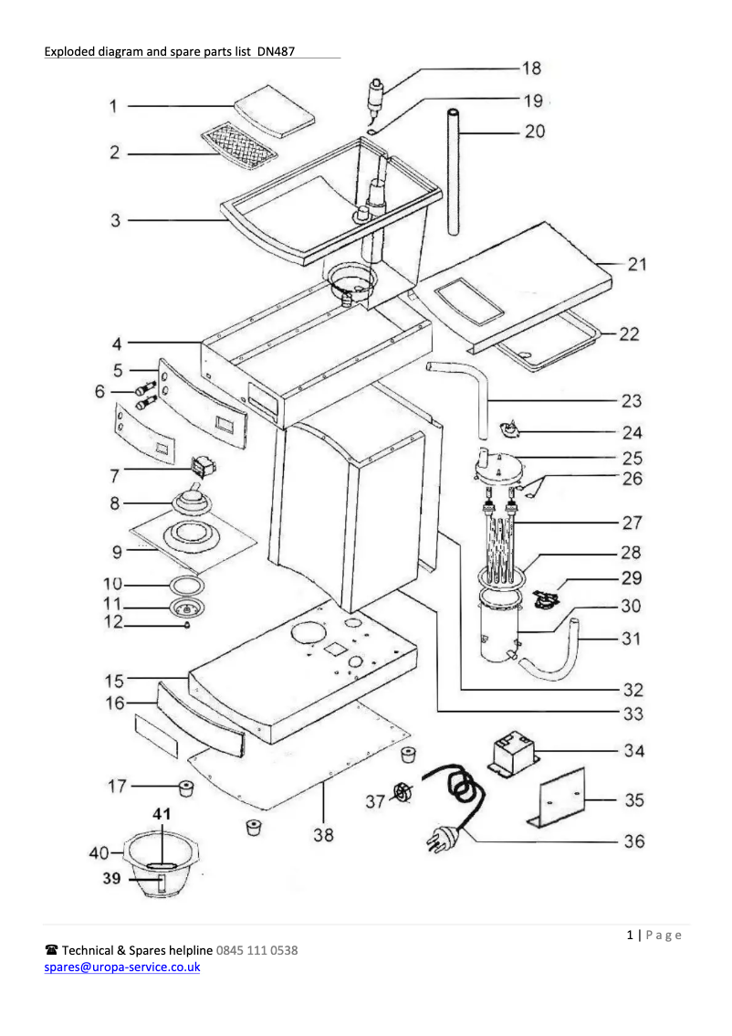 Page n°1 - Schéma de câblage Buffalo DN487