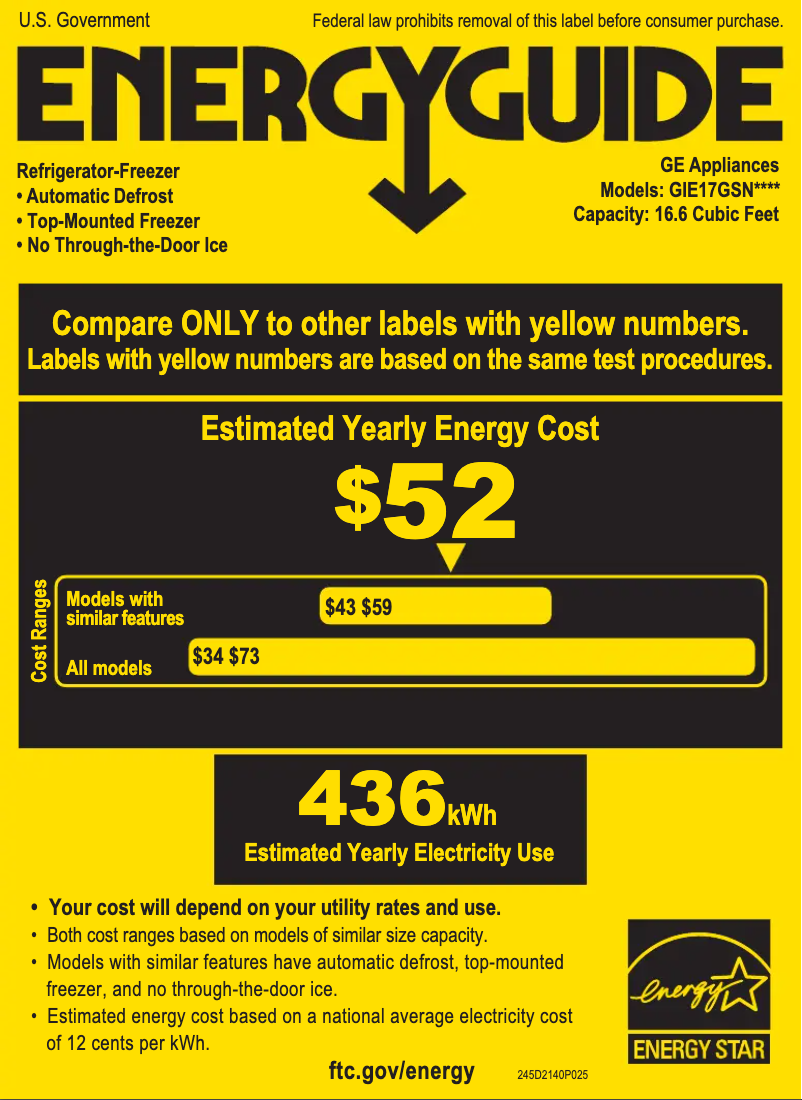 Imagen de la primera página del manual del dispositivo GIE17GSNRSS