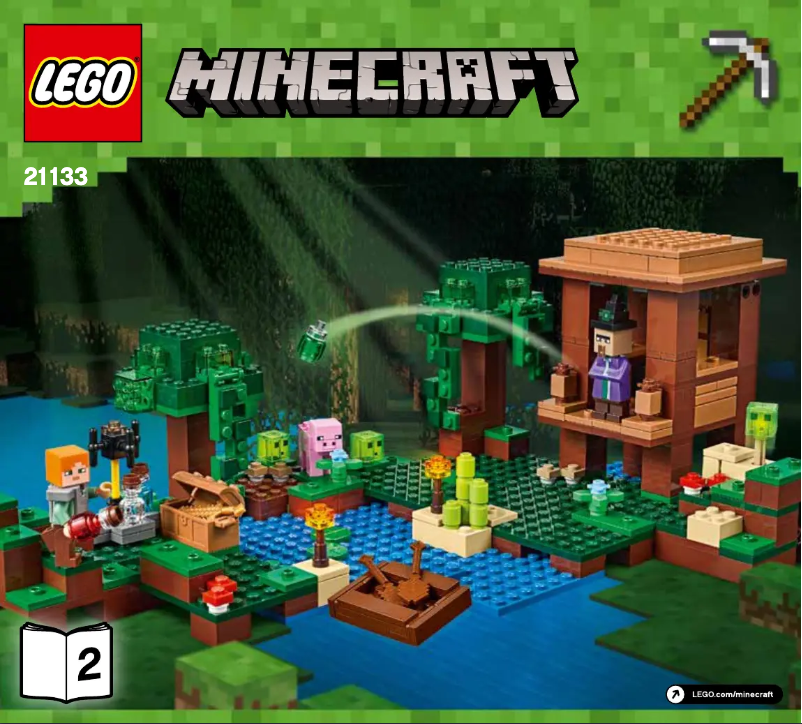 Página 1 del manual Manual de usuario Lego Minecraft 21133