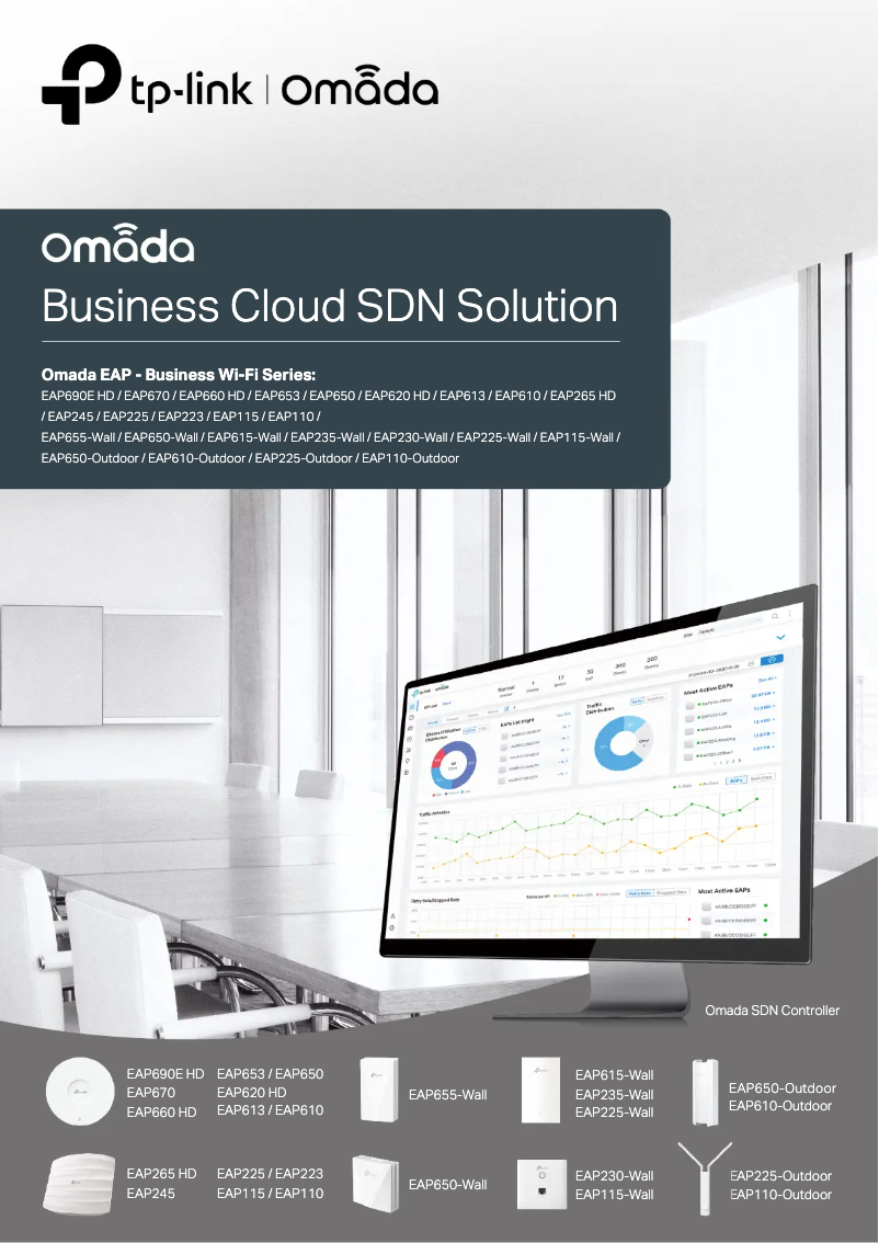 Page n°1 - Fiche technique TP-Link Omada EAP613