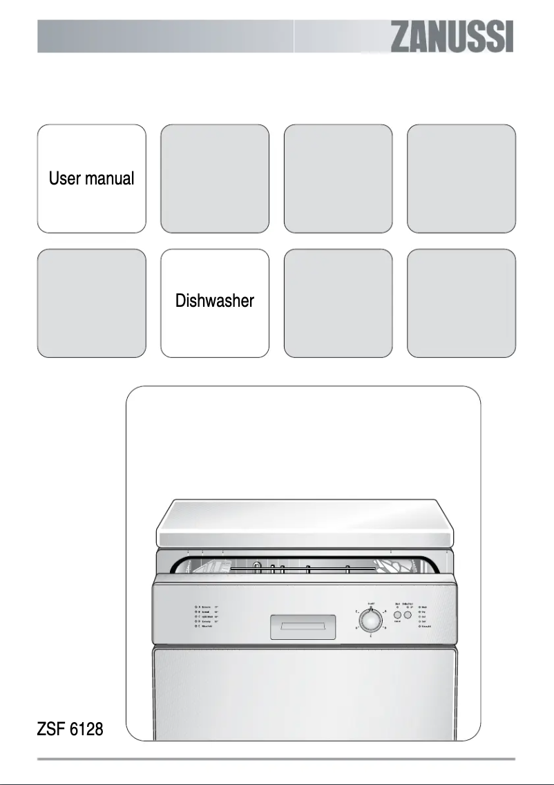 Image de la première page du manuel de l'appareil ZSF6128