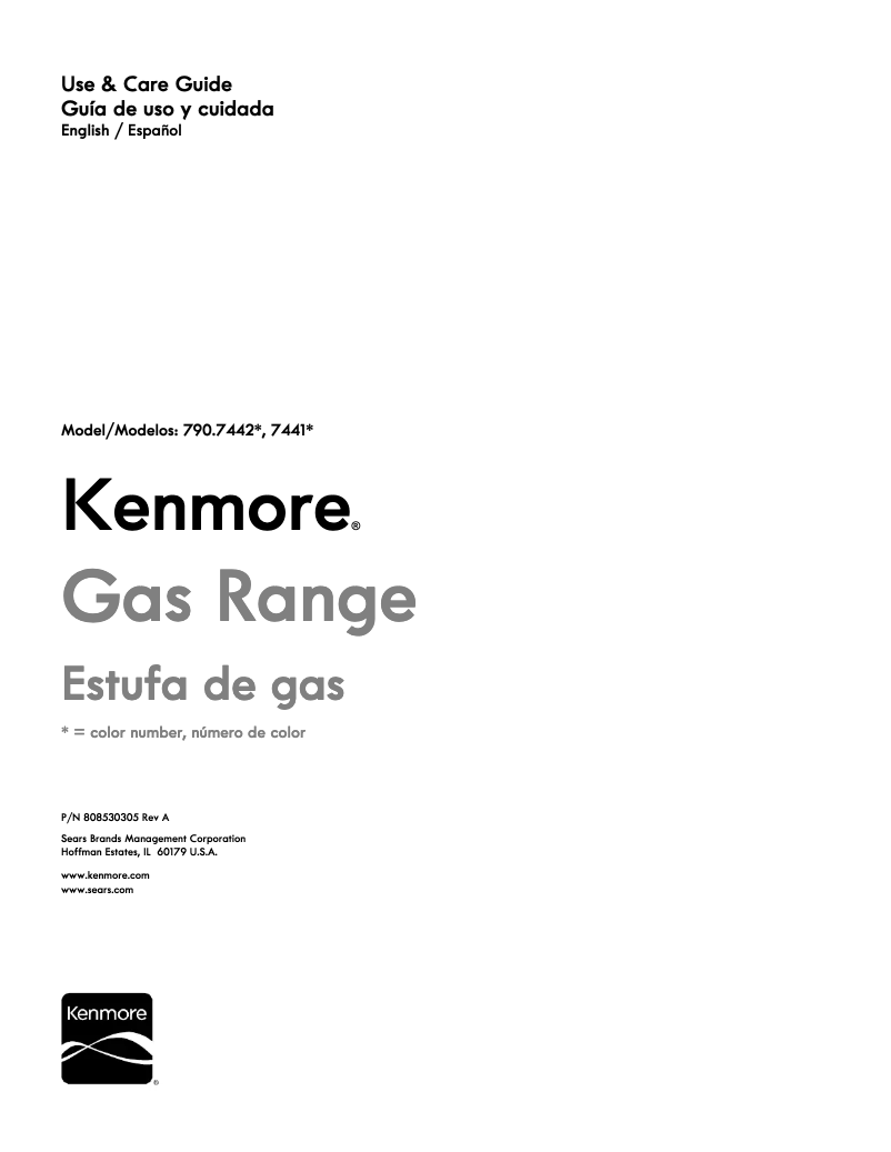 Imagen de la primera página del manual del dispositivo 74423