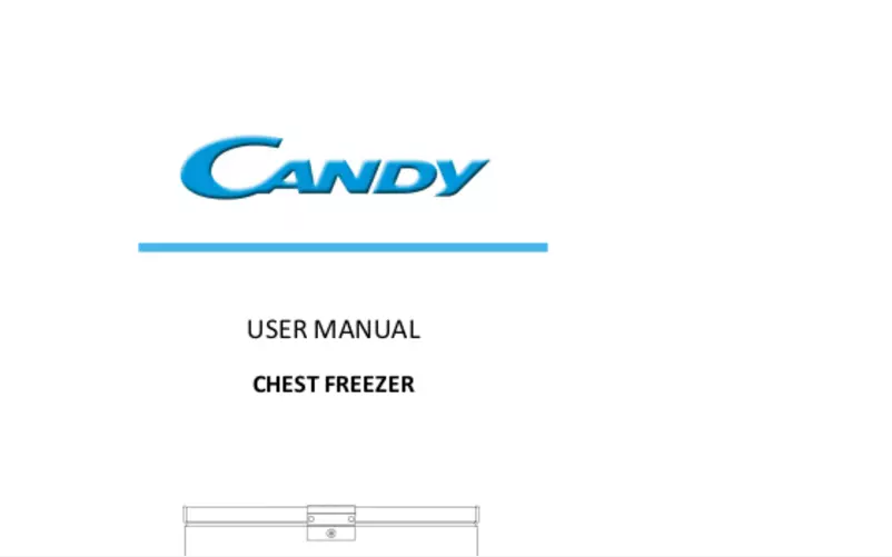 Page 1 de la notice Manuel utilisateur Candy CMCH 252 ELG