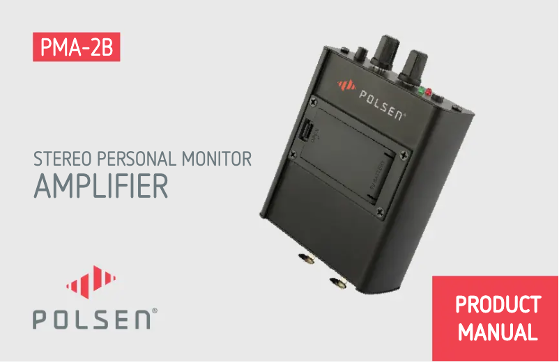 Page 1 de la notice Manuel utilisateur Polsen PMA-2B
