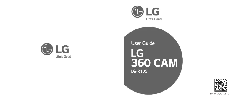 Page n°1 - Manuel utilisateur LG R105