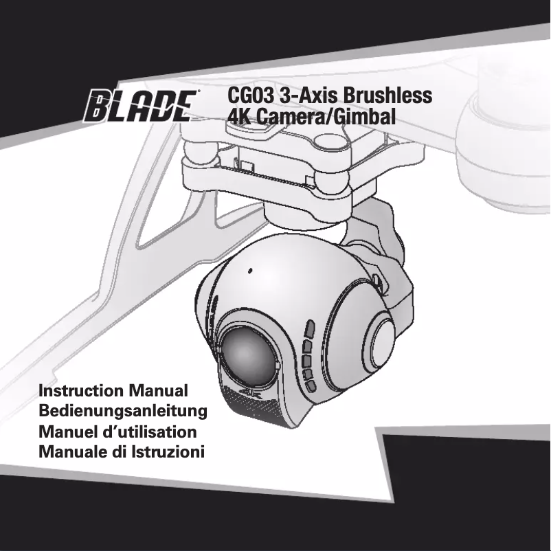 Page 1 de la notice Manuel utilisateur Blade BLH8622