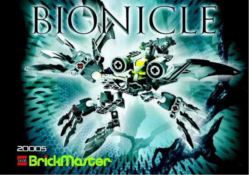 Página 1 del manual Manual de usuario Lego Brickmaster - Bionicle