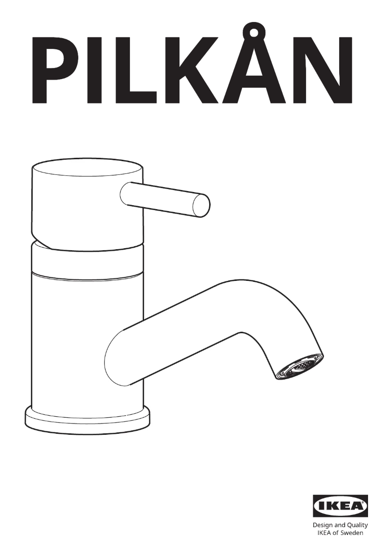 Image de la première page du manuel de l'appareil PILKÅN 505.328.50