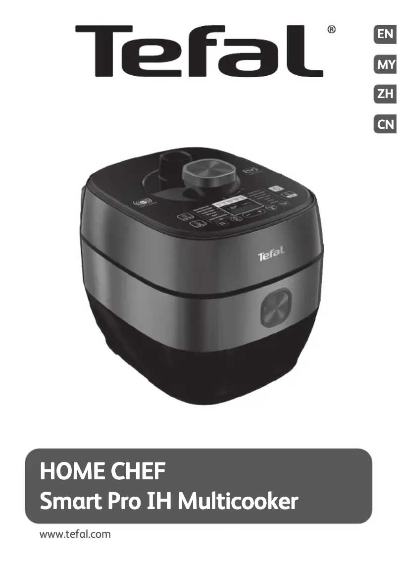 Page 1 de la notice Manuel utilisateur Tefal Home Chef CY638D