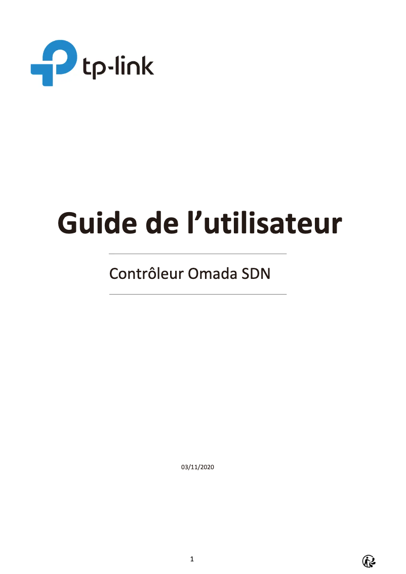 Page 1 de la notice Guide d'installation TP-Link Omada OC300