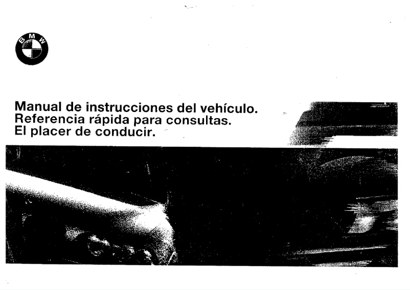 Page 1 de la notice Manuel utilisateur BMW 528i (1998)