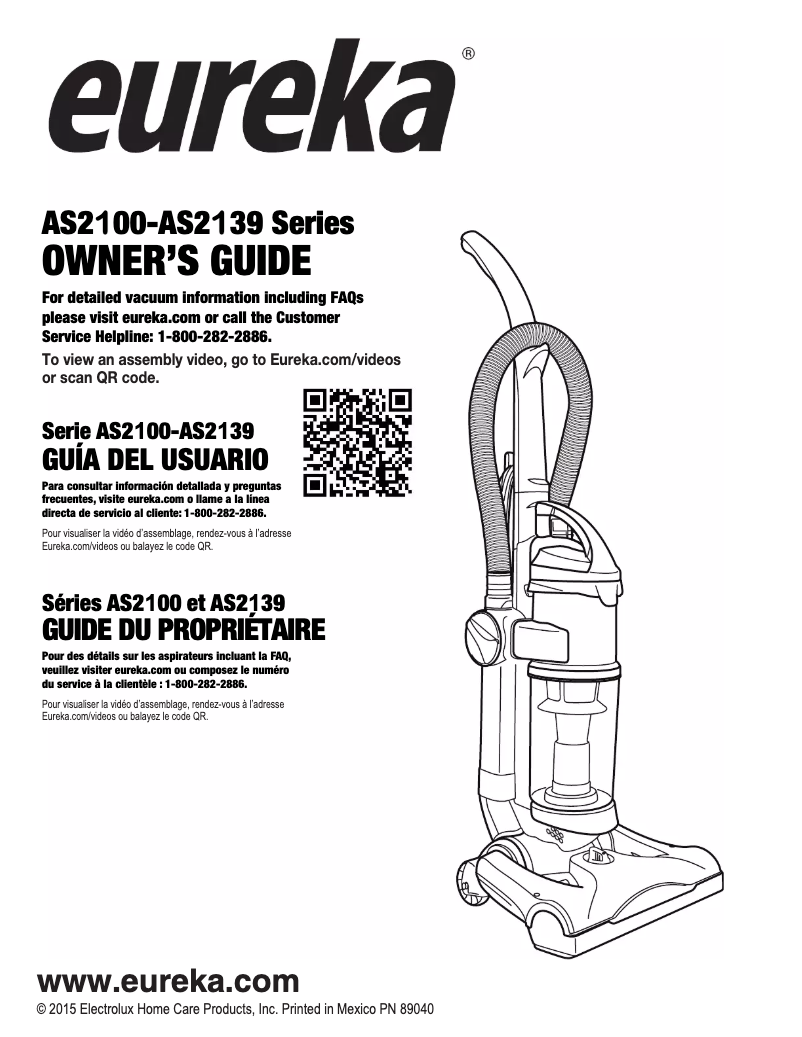 Imagen de la primera página del manual del dispositivo AirSpeed AS2111A