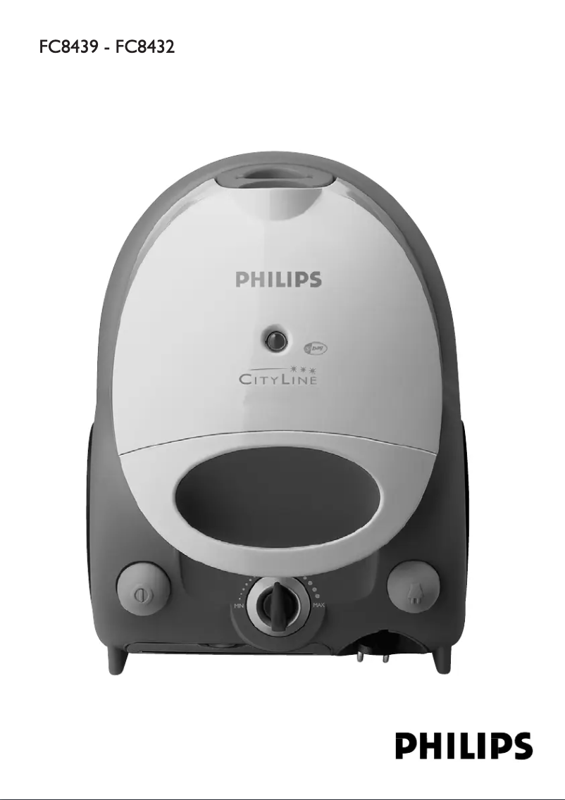 Page 1 de la notice Manuel utilisateur Philips CityLine FC8434